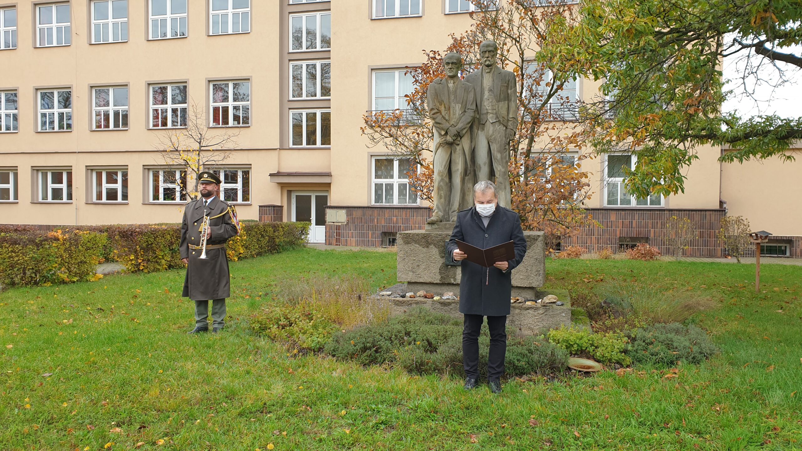 ŠTĚTÍ: Proběhl vzpomínkový akt k založení Československé republiky