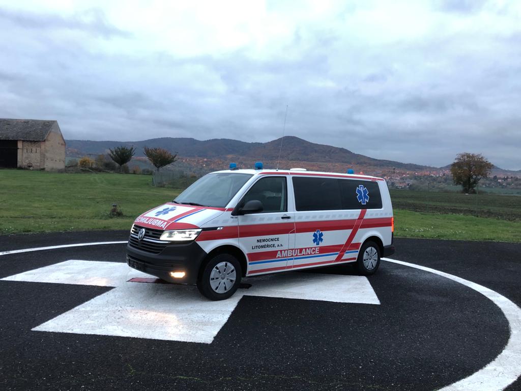 Litoměřická nemocnice má novou sanitku