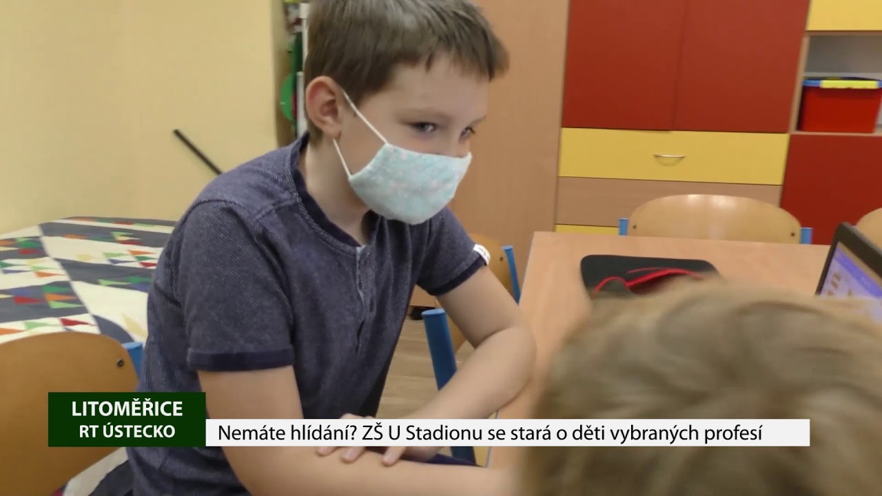 LITOMĚŘICE: Nemáte hlídání? ZŠ U Stadionu se stará o děti vybraných profesí