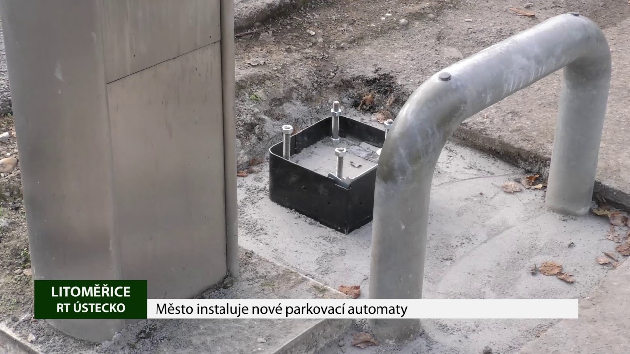LITOMĚŘICE: Město instaluje nové parkovací automaty