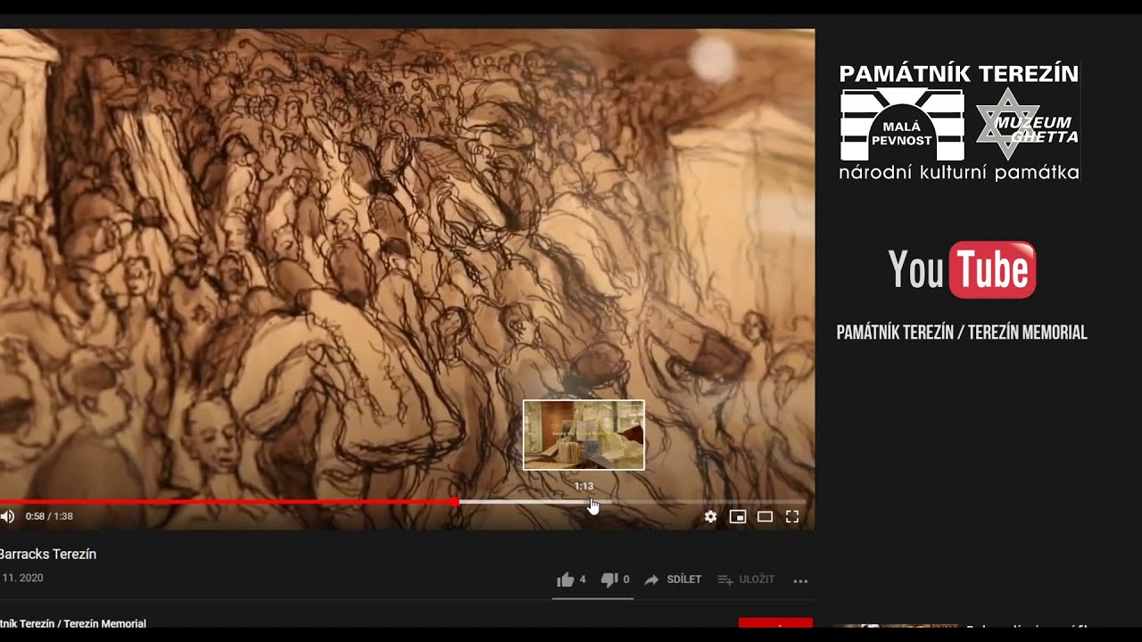 Navštivte YouTube kanál Památníku Terezín