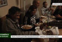 LITOMĚŘICE: Farní charita pomáhá bezdomovcům i během nouzového stavu