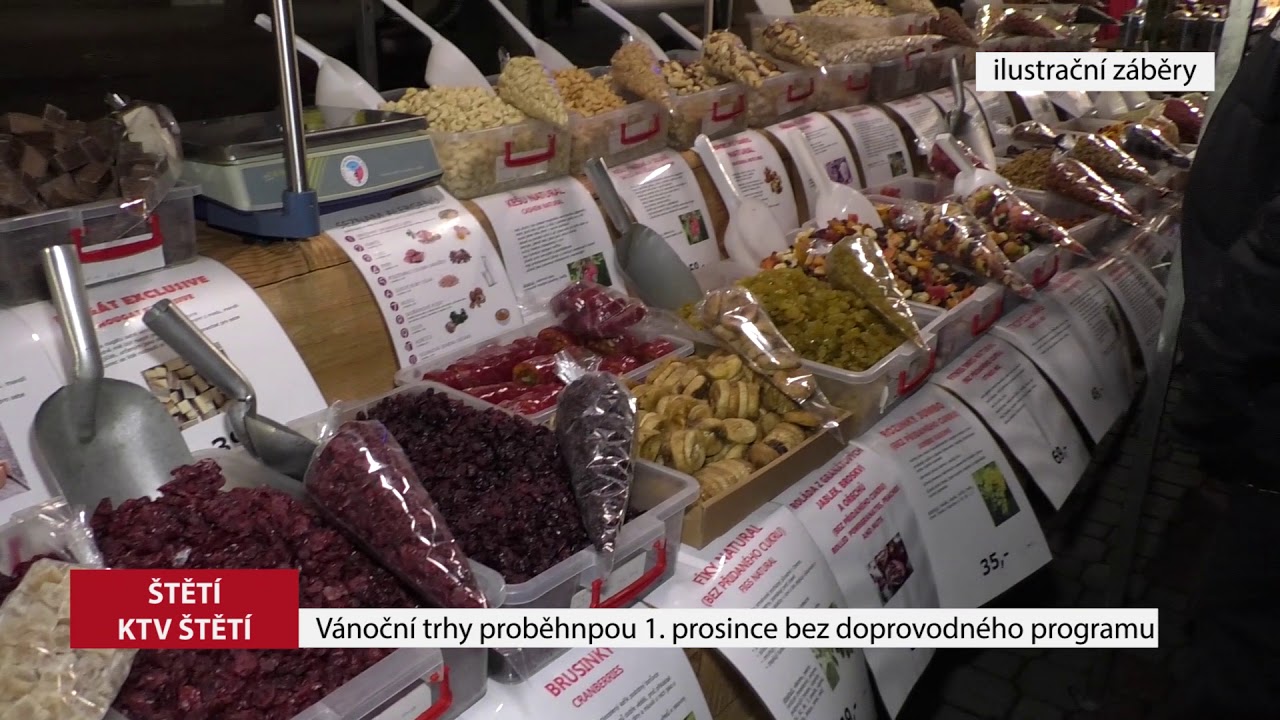 ŠTĚTÍ: Vánoční trhy proběhnou 1. prosince bez doprovodného programu