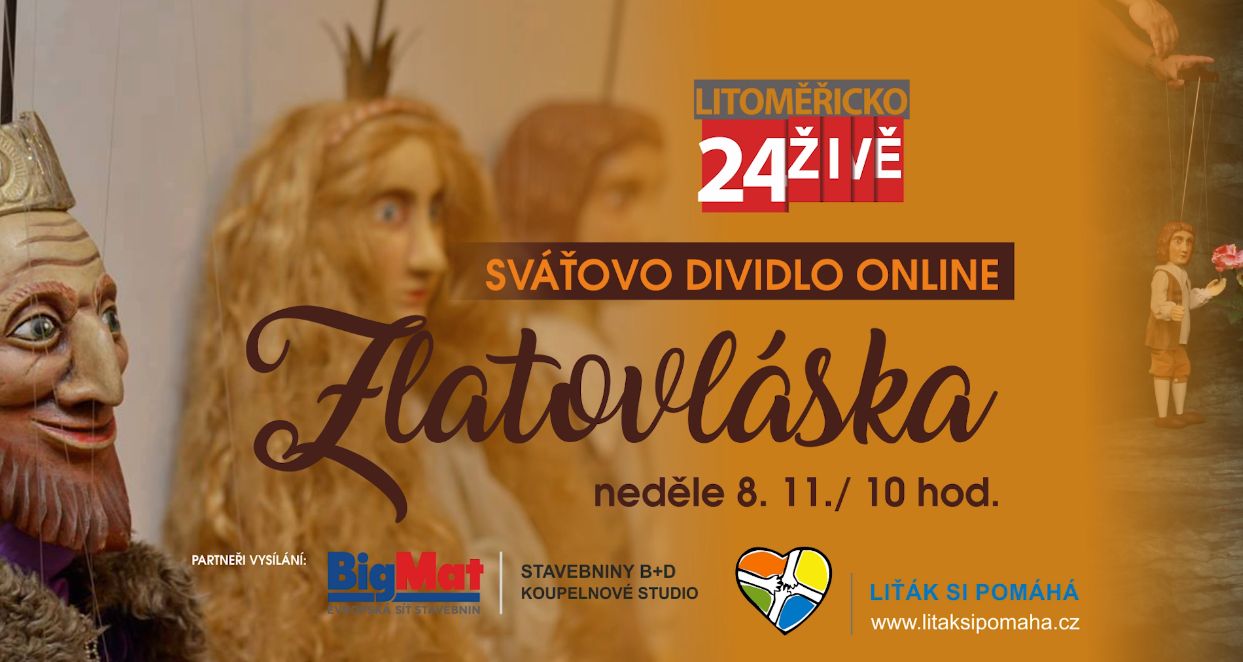 Pozvánka na Sváťovo dividlo: Zlatovláska – živě na Litoměřicku24