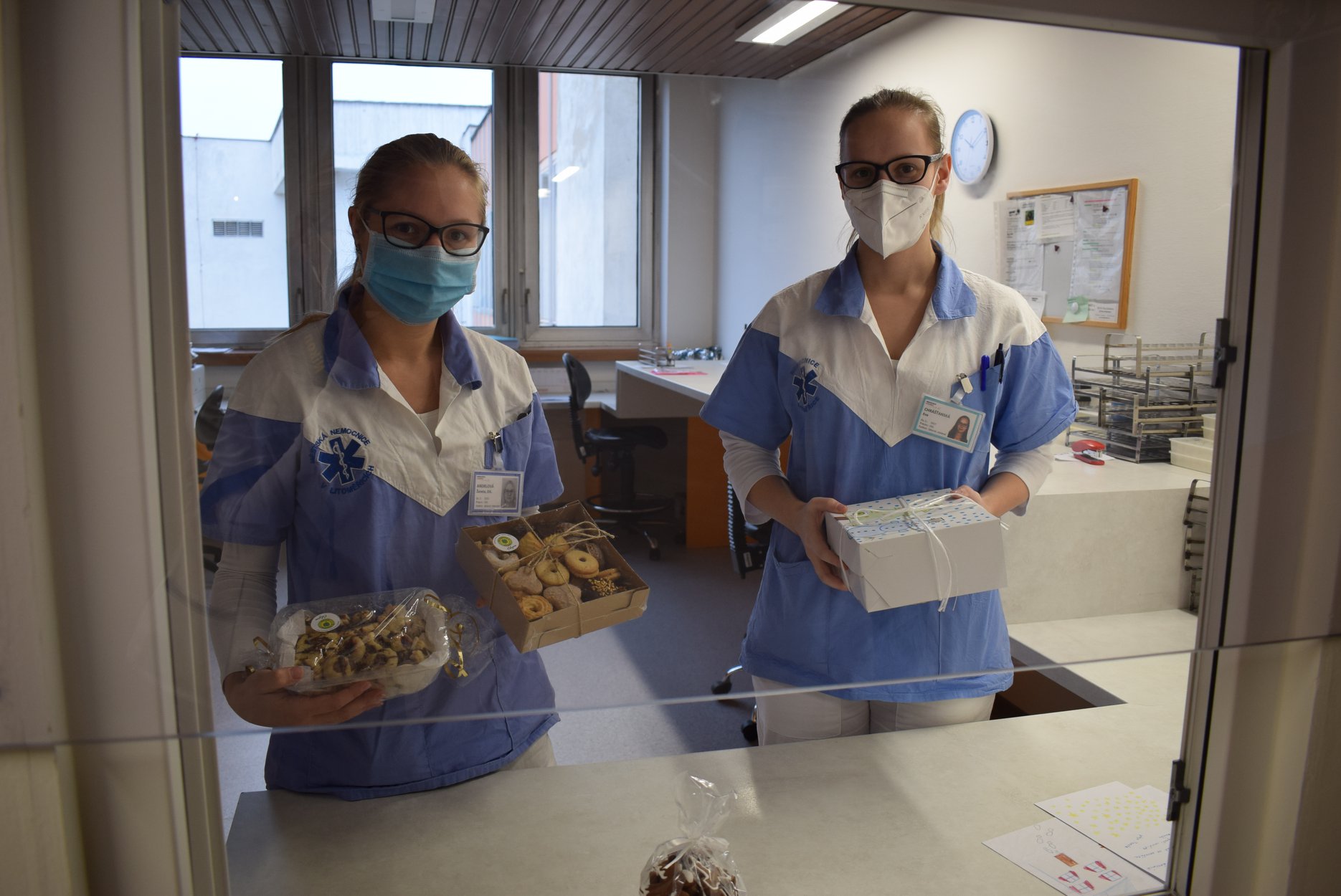 Žáci ZŠ Všehrdova v Lovosicích napekli cukroví pro nemocnici