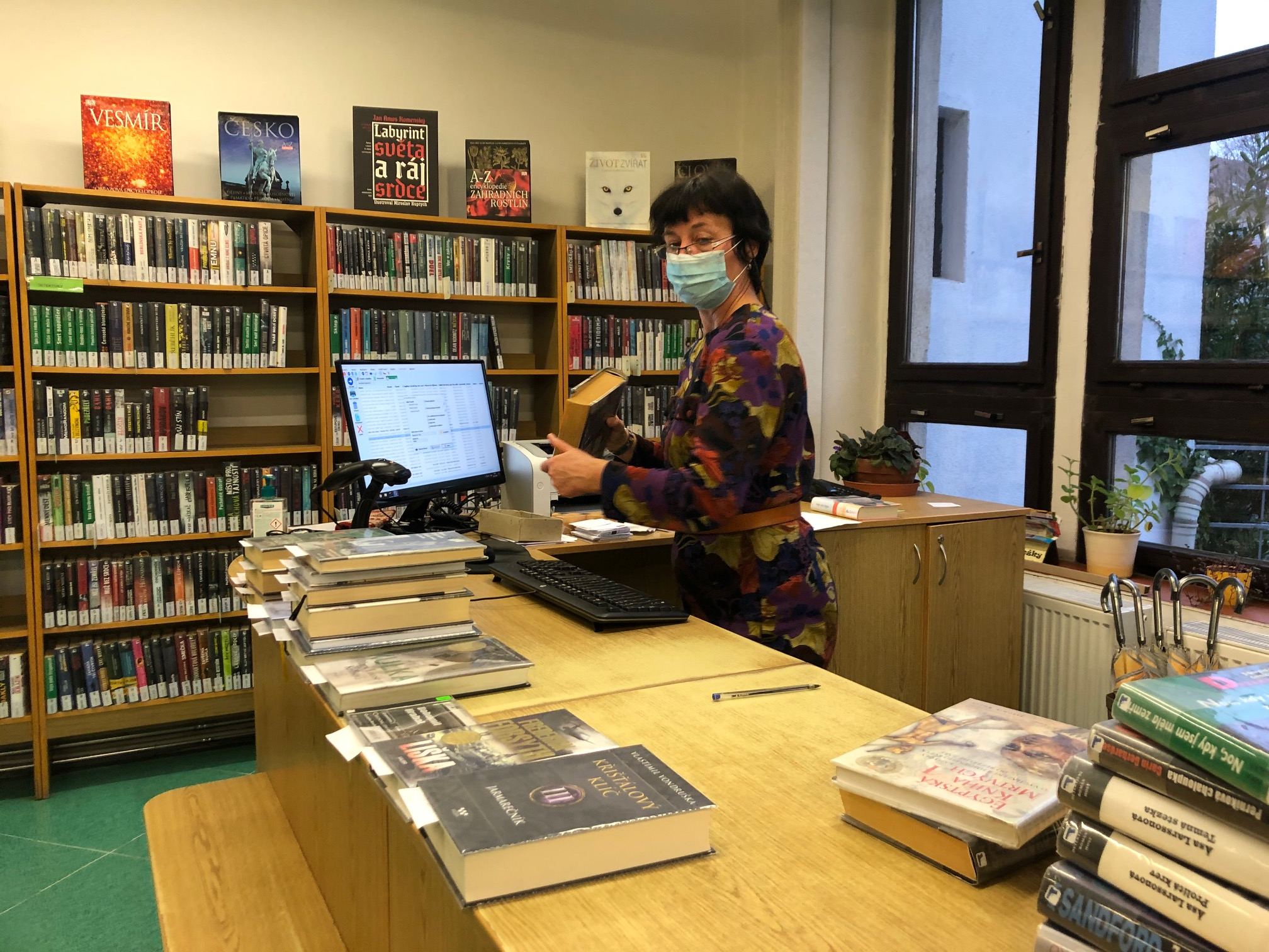 Lovosická knihovna má opět pouze výdejní okénko. Až do odvolání
