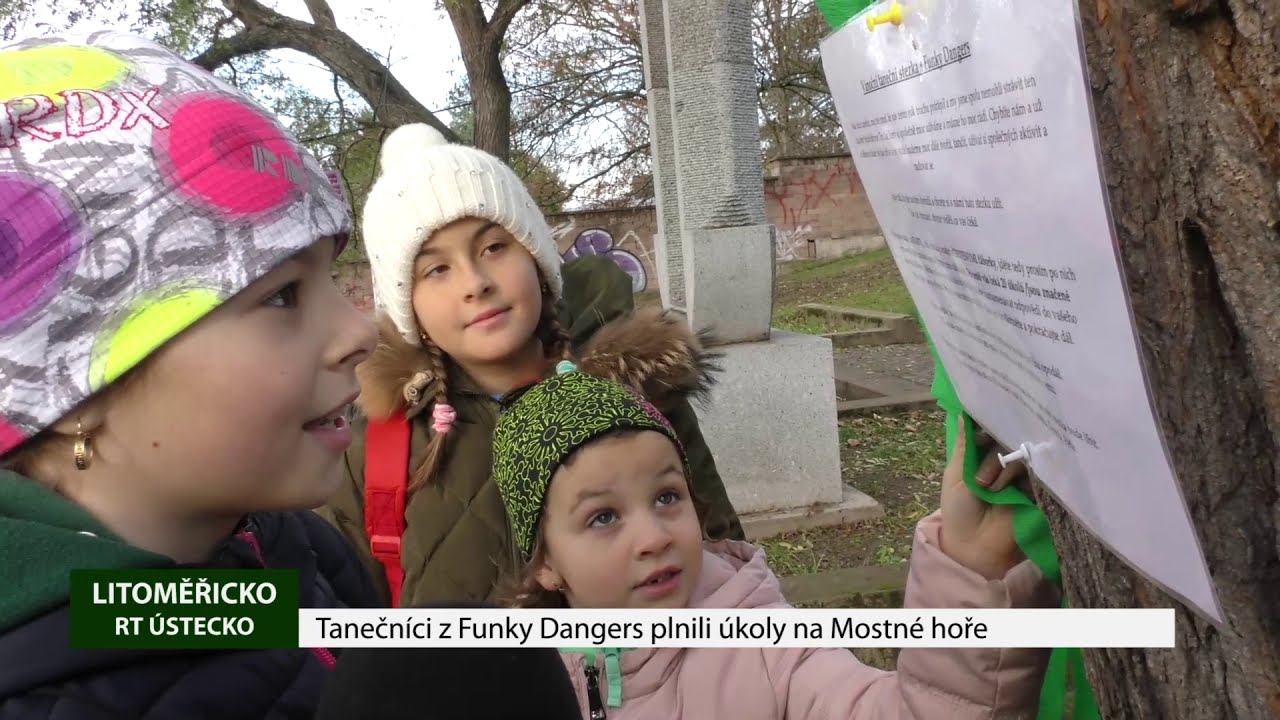 LITOMĚŘICE: Tanečníci z Funky Dangers plnili úkoly na Mostné hoře