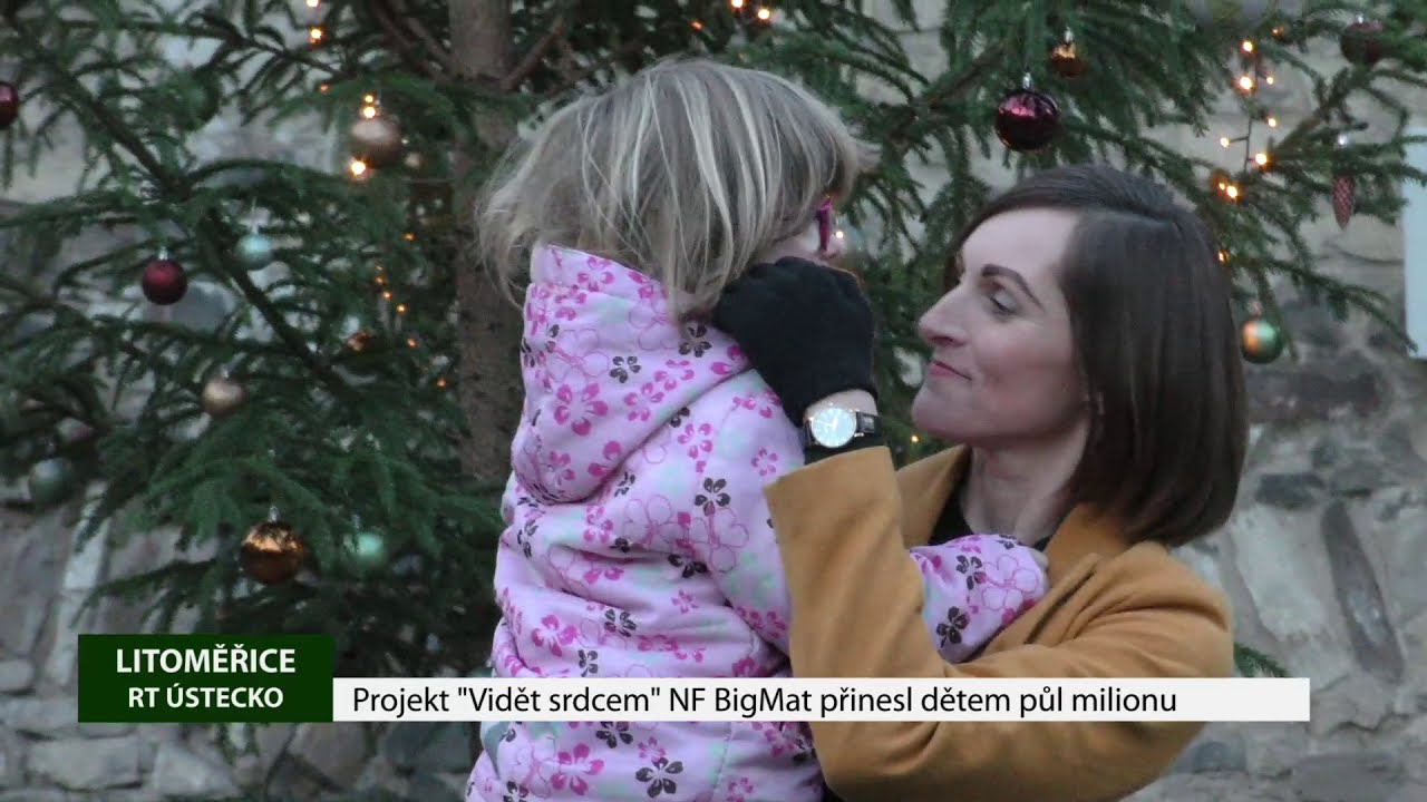 LITOMĚŘICE: Projekt „Vidět srdcem“ NF BigMat přinesl dětem půl milionu