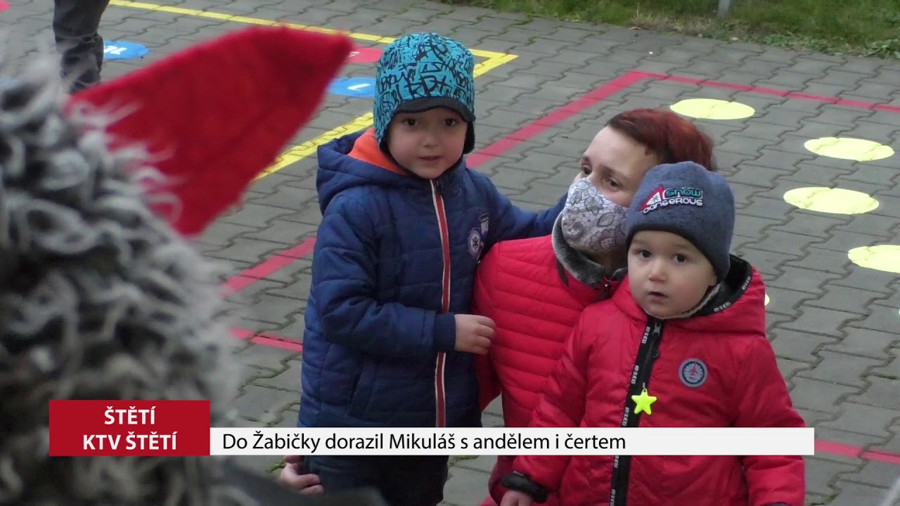 ŠTĚTÍ: Do Žabičky dorazil Mikuláš s andělem i čertem
