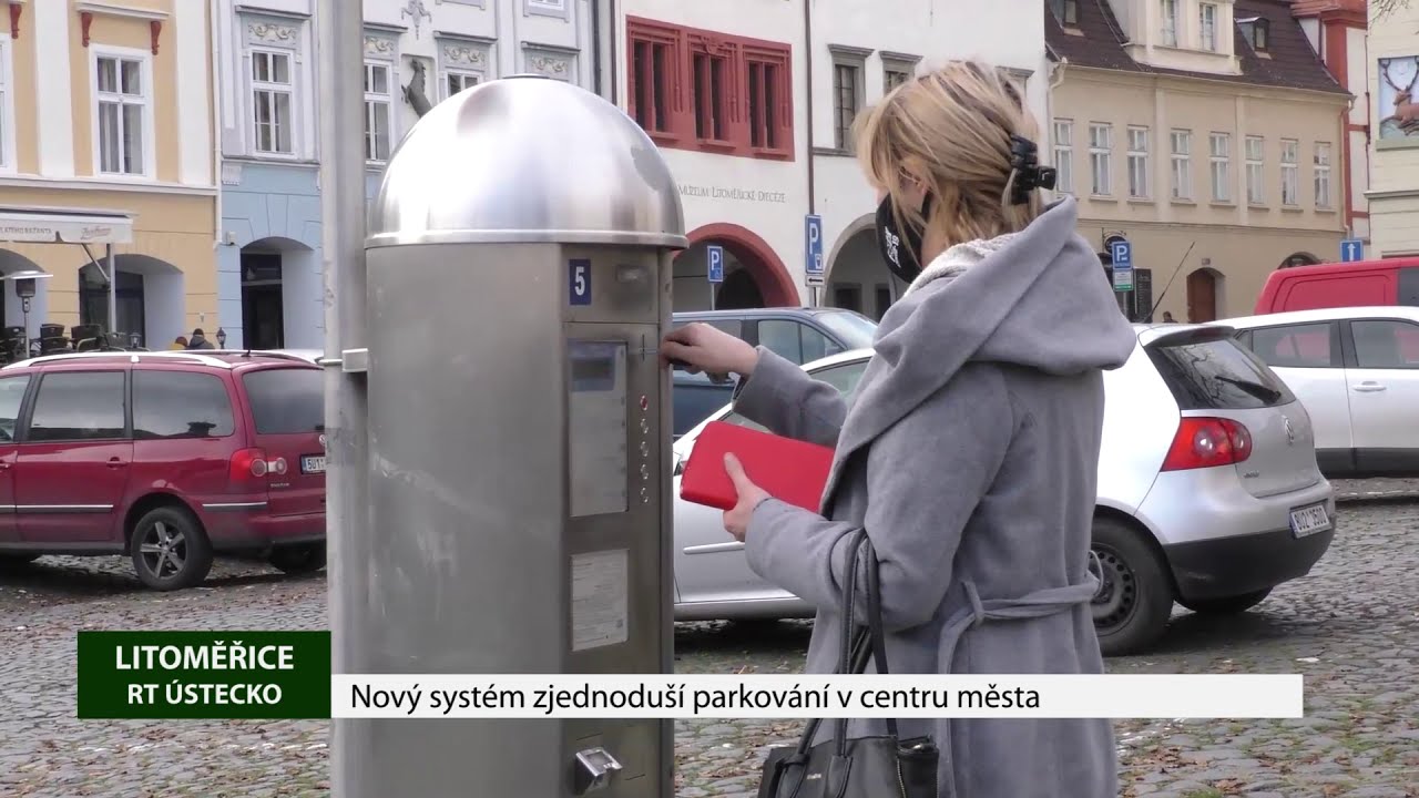 LITOMĚŘICE: Nový systém zjednoduší parkování v centru města