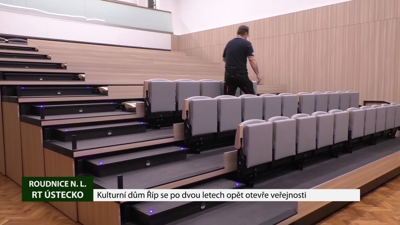 ROUDNICE N. L.: Slavnostní otevření zrenovovaného Kulturního domu Říp