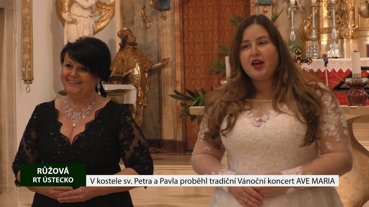 RŮŽOVÁ: V kostele sv. Petra a Pavla proběhl tradiční Vánoční koncert AVE MARIA