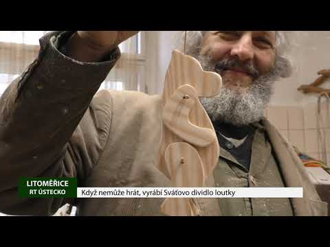LITOMĚŘICE: Když nemůže hrát, vyrábí Sváťovo dividlo loutky
