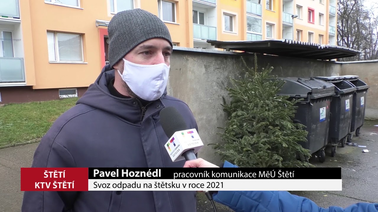 ŠTĚTÍ: Svoz odpadu na štětsku v roce 2021
