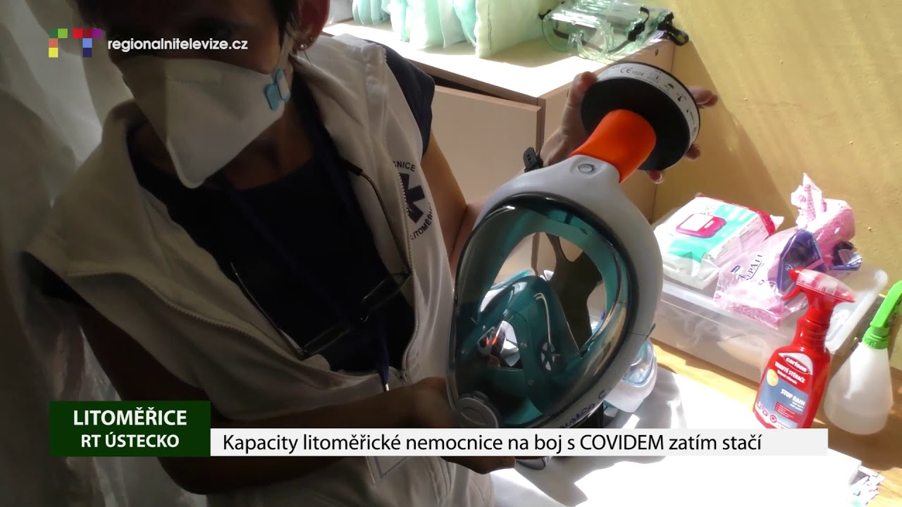 LITOMĚŘICE: Kapacity litoměřické nemocnice vyčleněné na boj s koronavirem zatím stačí