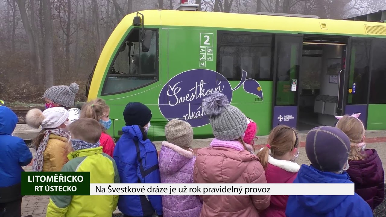 LITOMĚŘICKO: Na Švestkové dráze je už rok pravidelný provoz