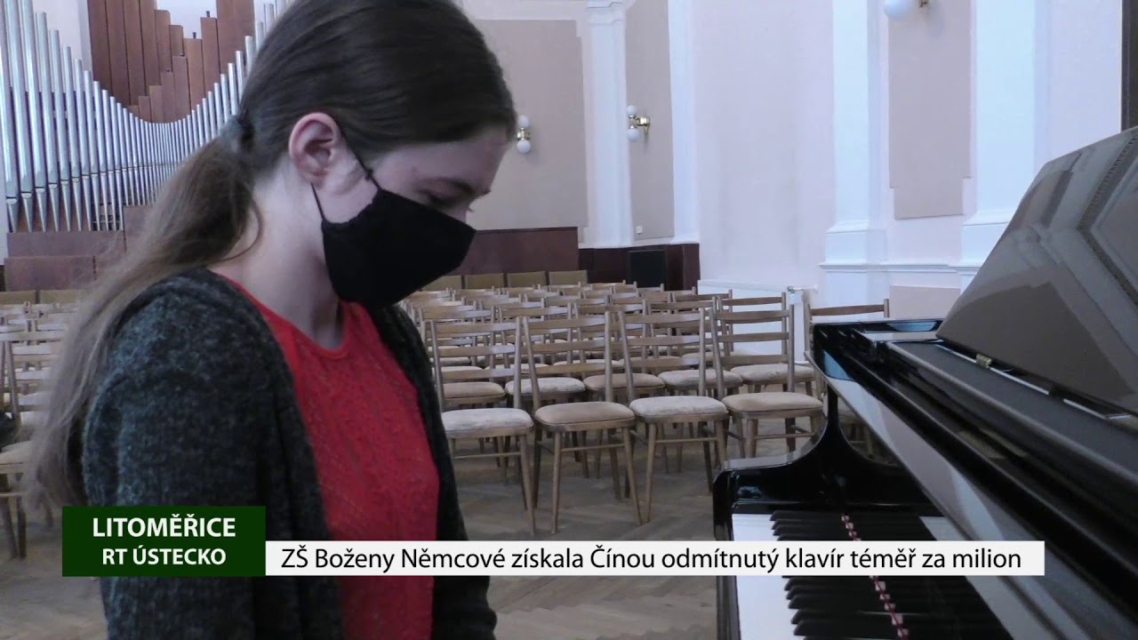 LITOMĚŘICE: Čína klavír za milion odmítla. Teď ho má litoměřická základka