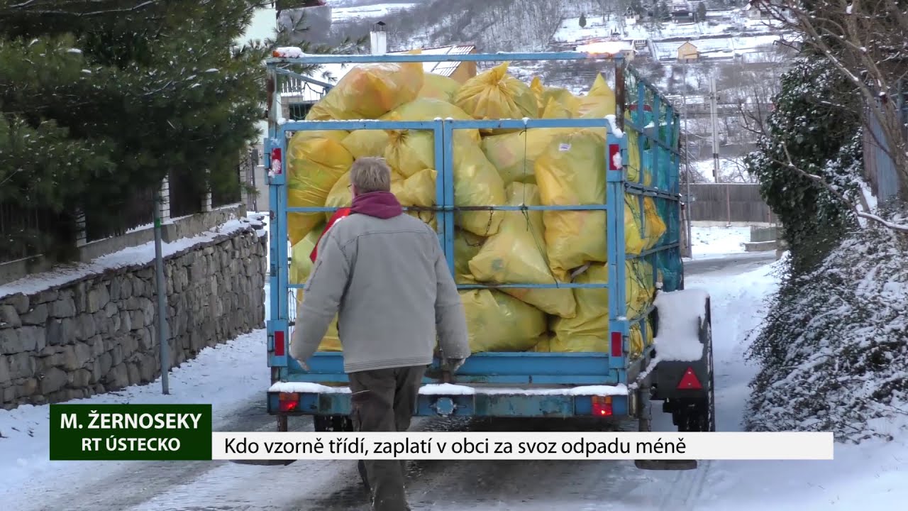 MALÉ ŽERNOSEKY: Kdo vzorně třídí, zaplatí v obci za svoz odpadu méně