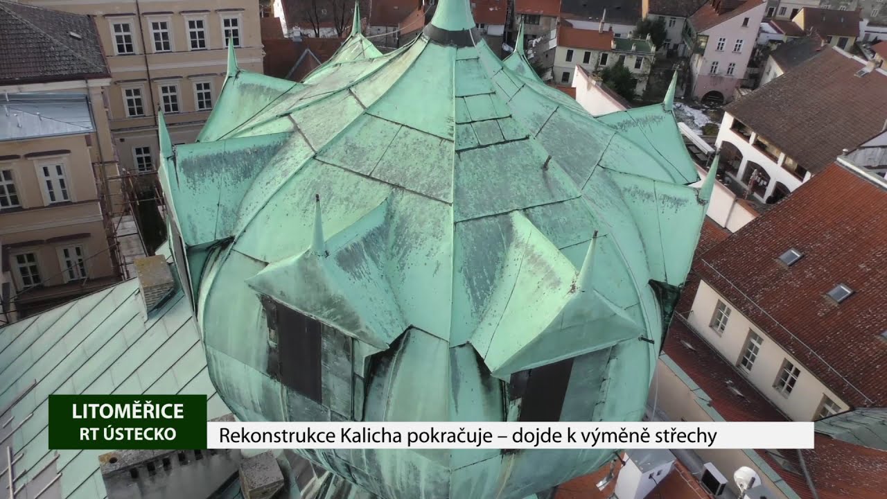 LITOMĚŘICE: Rekonstrukce Kalicha pokračuje – dojde k výměně střechy
