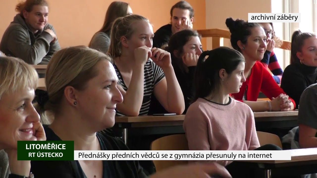LITOMĚŘICE/LITVÍNOV: Přednášky předních vědců se z gymnázia přesunuly na internet