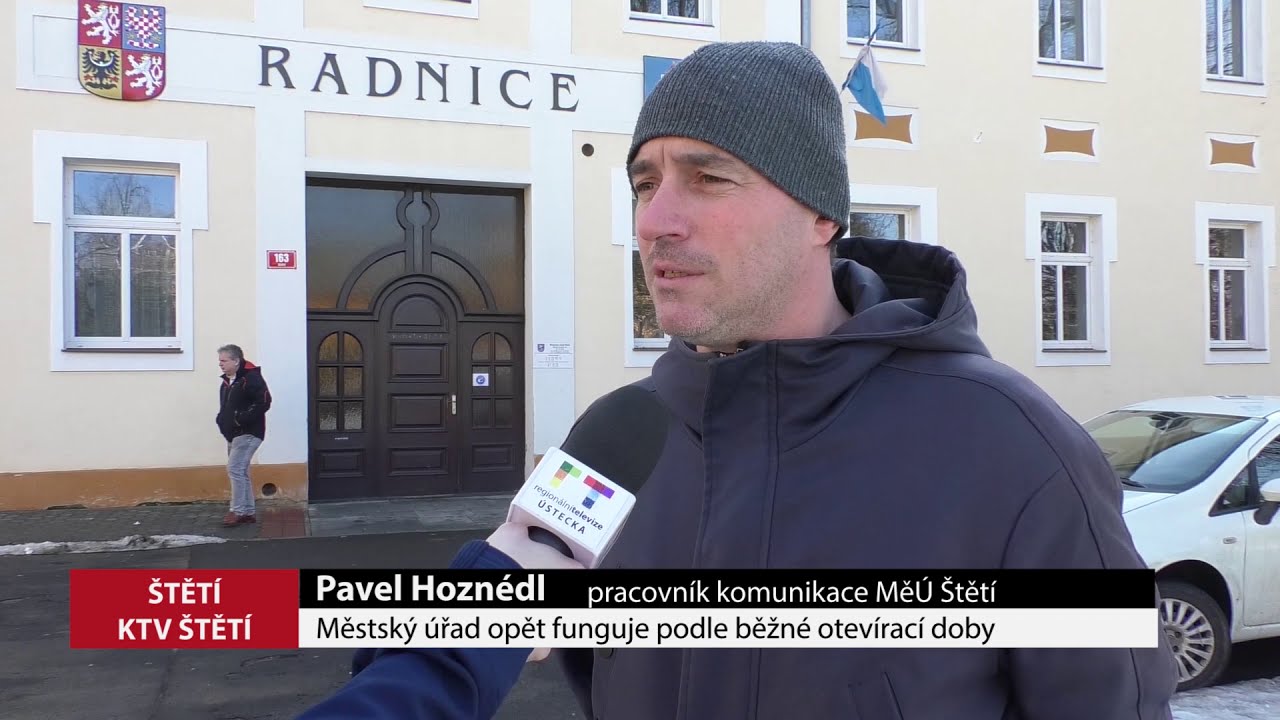 ŠTĚTÍ: Městský úřad opět funguje podle běžné otevírací doby