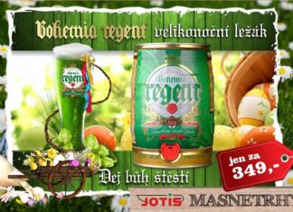 JOTIS Litoměřice nabízí 5l soudek zeleného piva (reklama)