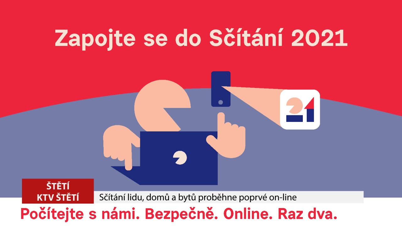 ŠTĚTÍ: Sčítání lidu, domů a bytů proběhne poprvé on-line