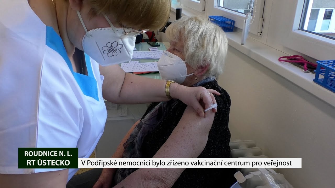 Roudnice n. L.: V Podřipské nemocnici bylo zřízeno vakcinační centrum pro veřejnost