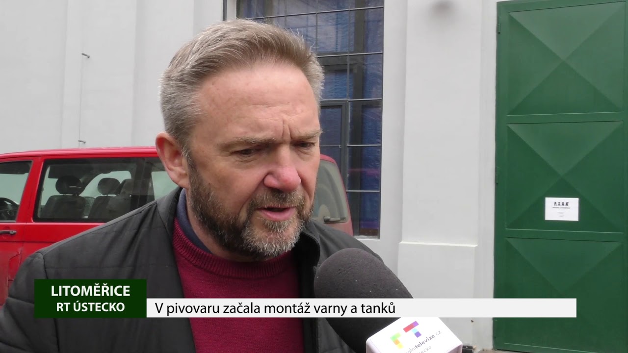 LITOMĚŘICE: V pivovaru začala montáž varny a tanků