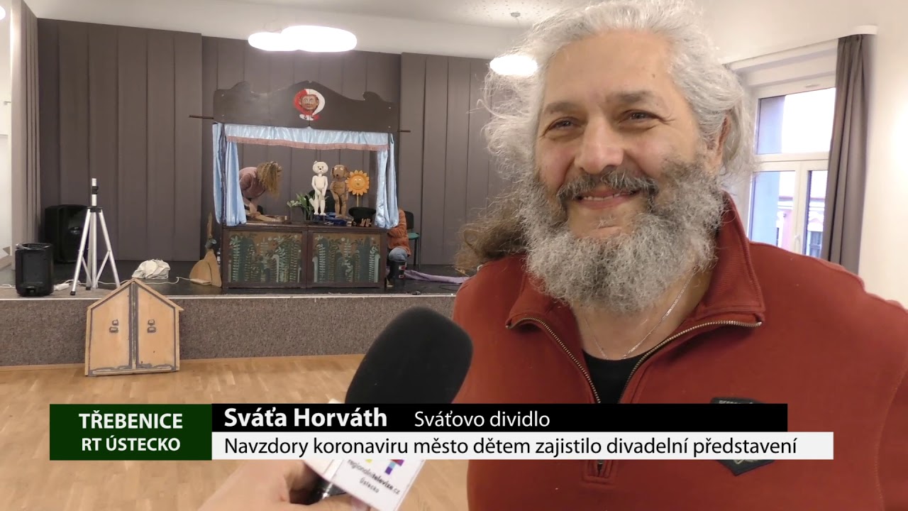 TŘEBENICE: Navzdory koronaviru město dětem zajistilo divadelní představení