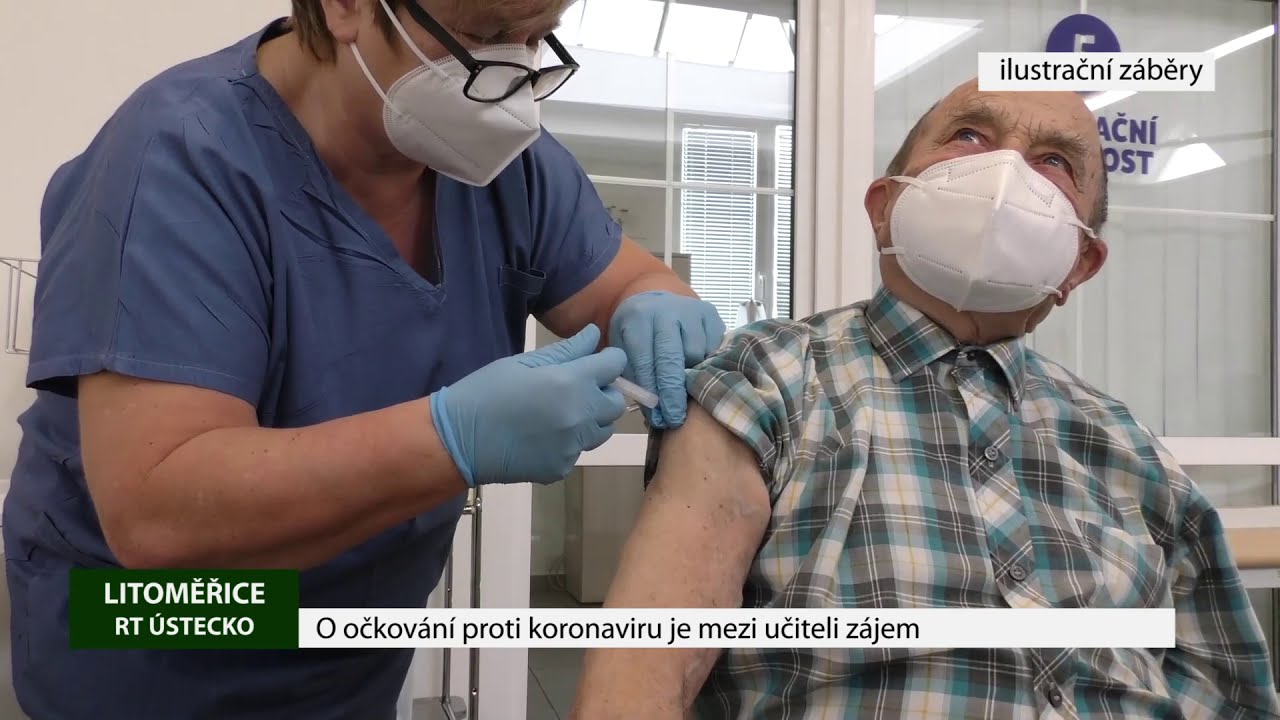 LITOMĚŘICE: O očkování proti koronaviru je mezi učiteli zájem