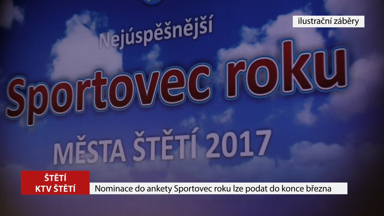 ŠTĚTÍ: Nominace do ankety „Sportovec roku města Štětí za rok 2020“ lze podat do konce března