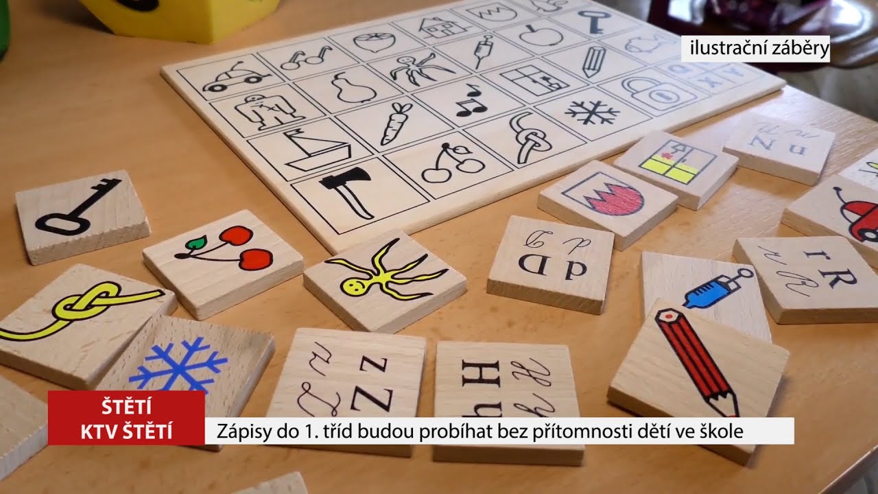 ŠTĚTÍ: Zápisy do 1. tříd budou probíhat bez přítomnosti dětí ve škole