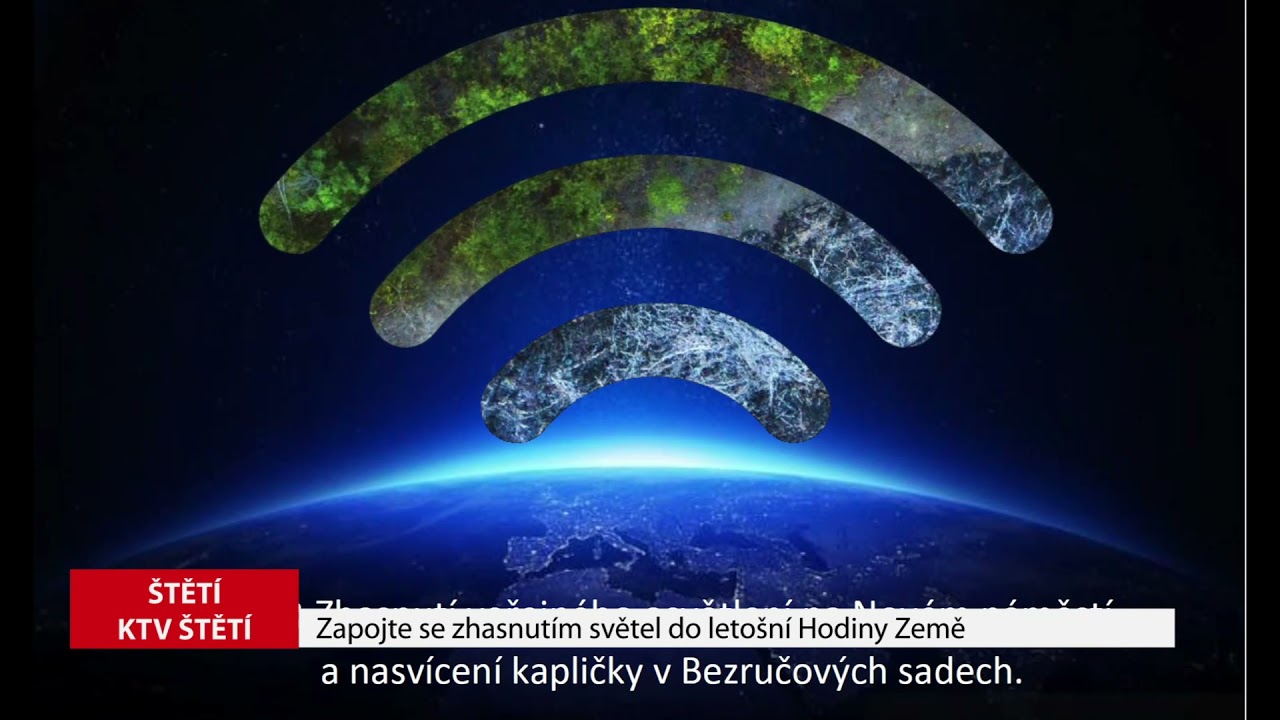 ŠTĚTÍ: Zapojte se zhasnutím světel do letošní Hodiny Země