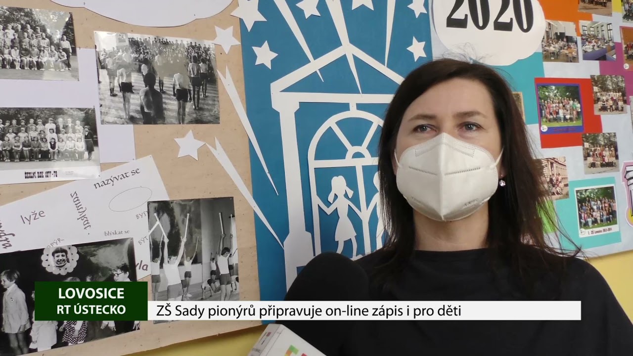 LOVOSICE: ZŠ Sady pionýrů připravuje on-line zápis i pro děti