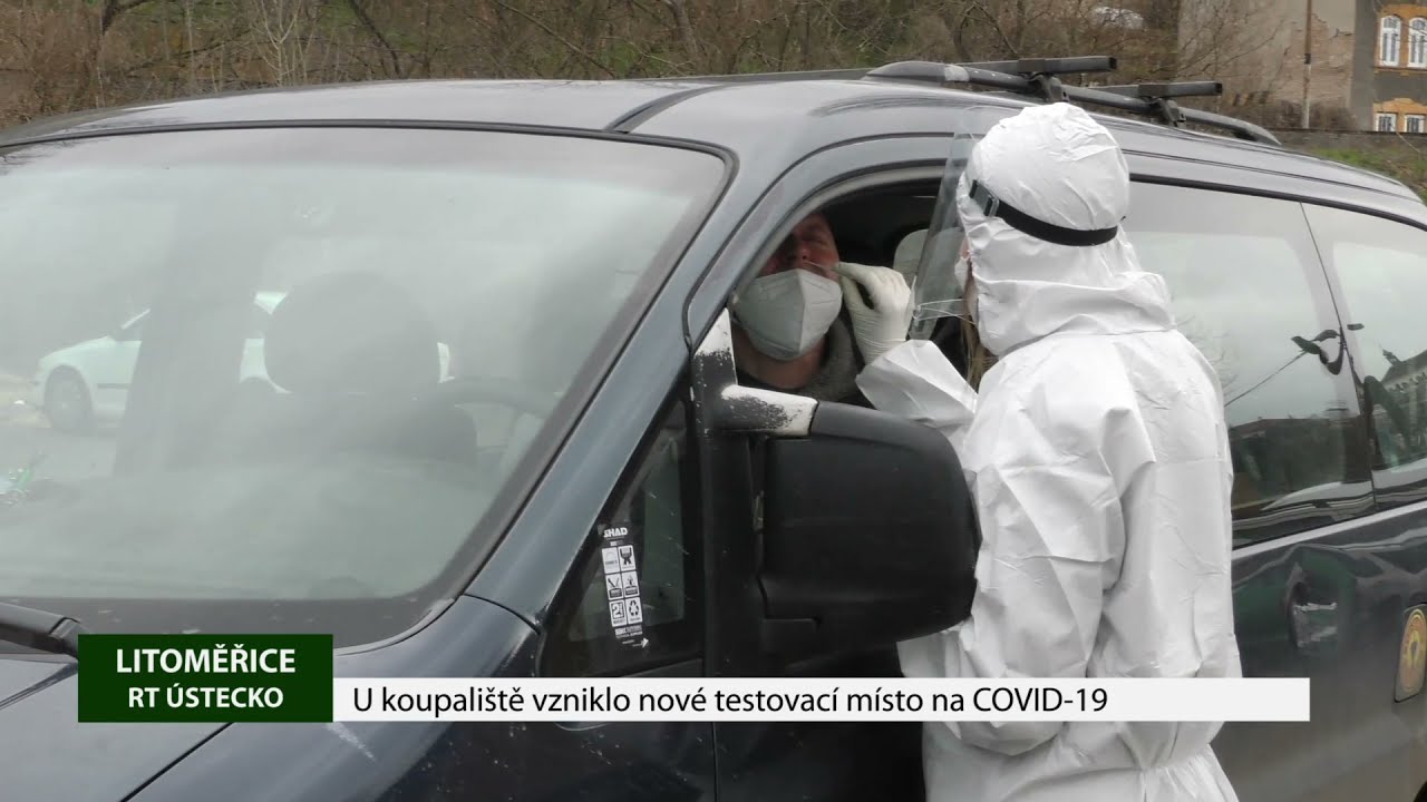 LITOMĚŘICE: U koupaliště vzniklo nové testovací místo na COVID-19