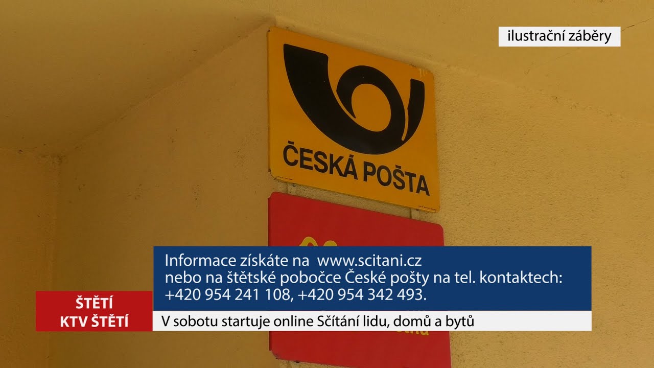 ŠTĚTÍ: V sobotu startuje online Sčítání lidu, domů a bytů