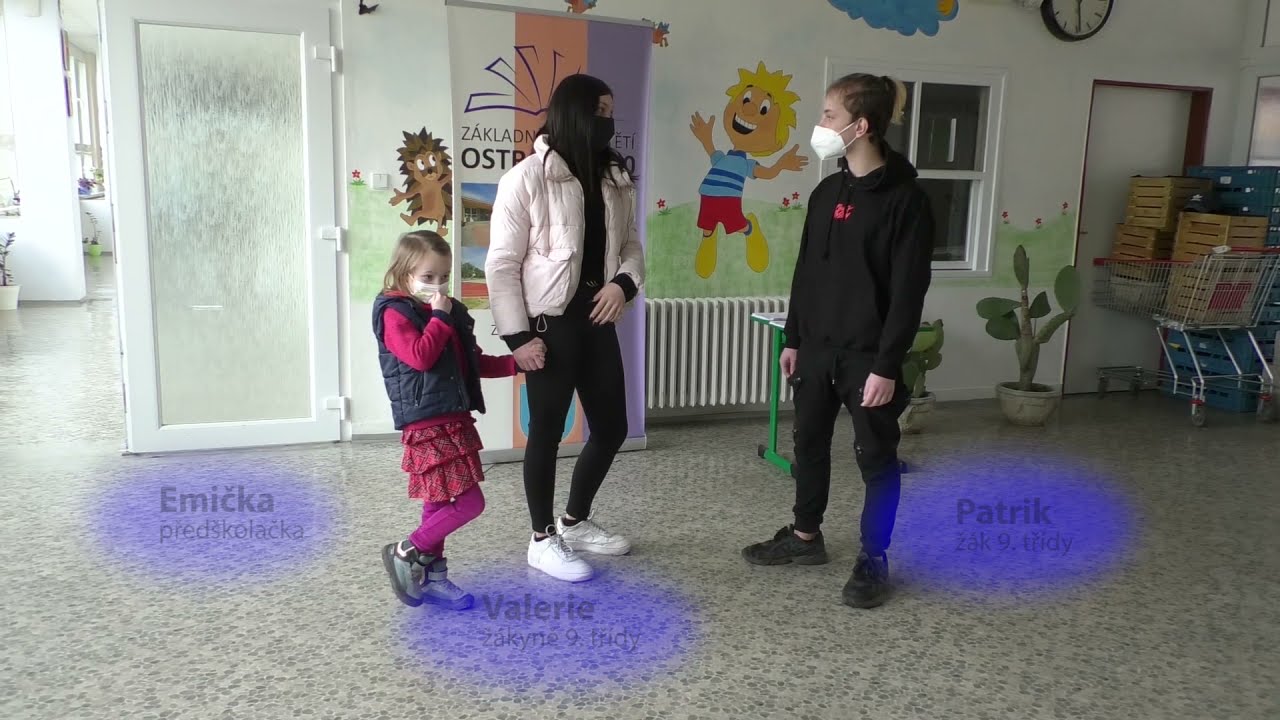 ŠTĚTÍ: Virtuální prohlídka ZŠ Ostrovní pro budoucí prvňáčky