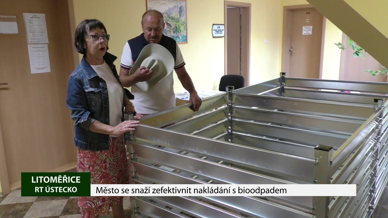 LITOMĚŘICE: Město se snaží zefektivnit nakládání s bioodpadem