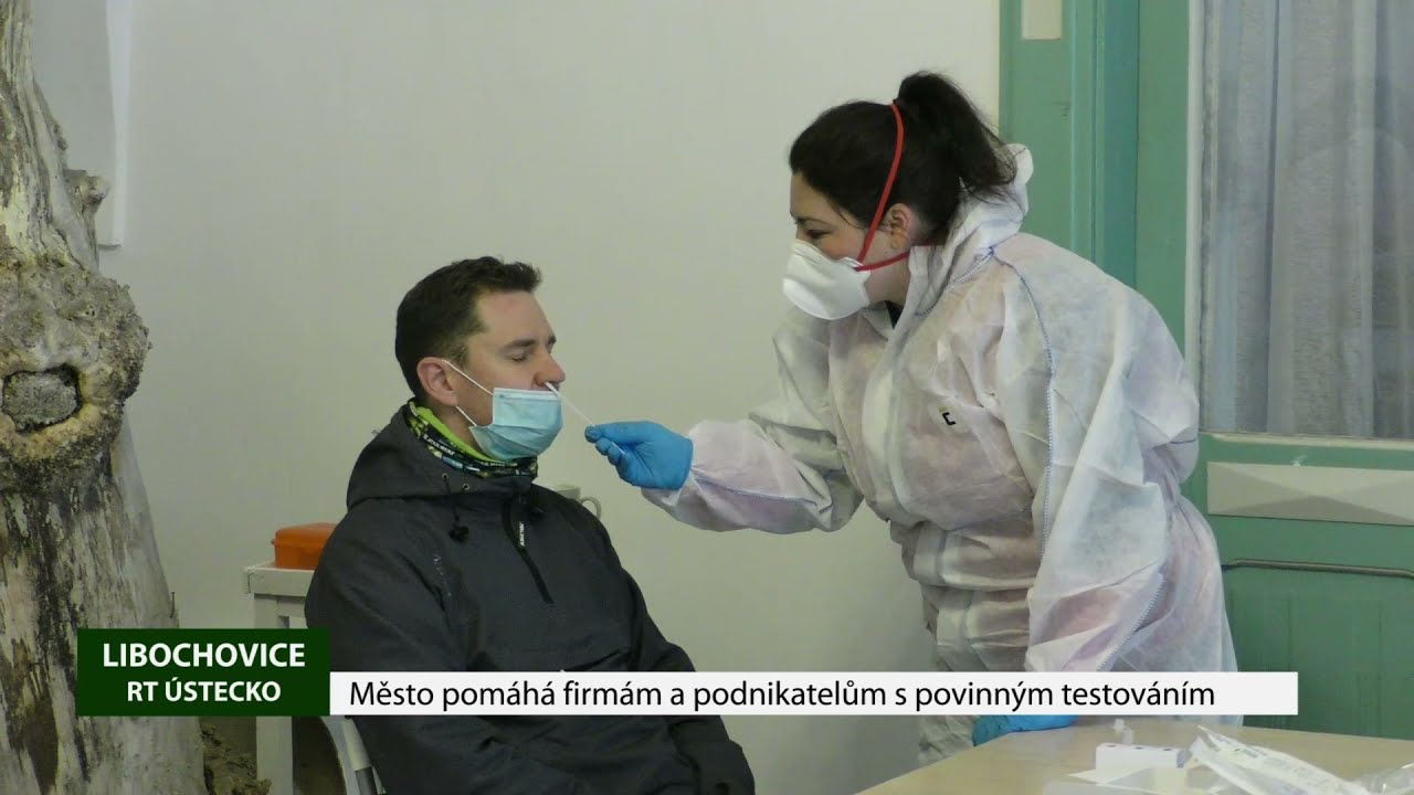 LIBOCHOVICE: Město pomáhá firmám a podnikatelům s povinným testováním