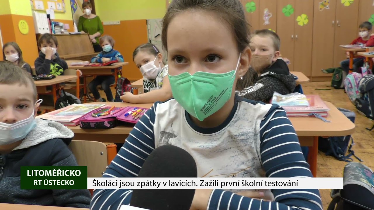 LITOMĚŘICKO: Školáci jsou zpátky v lavicích. Zažili první školní testování