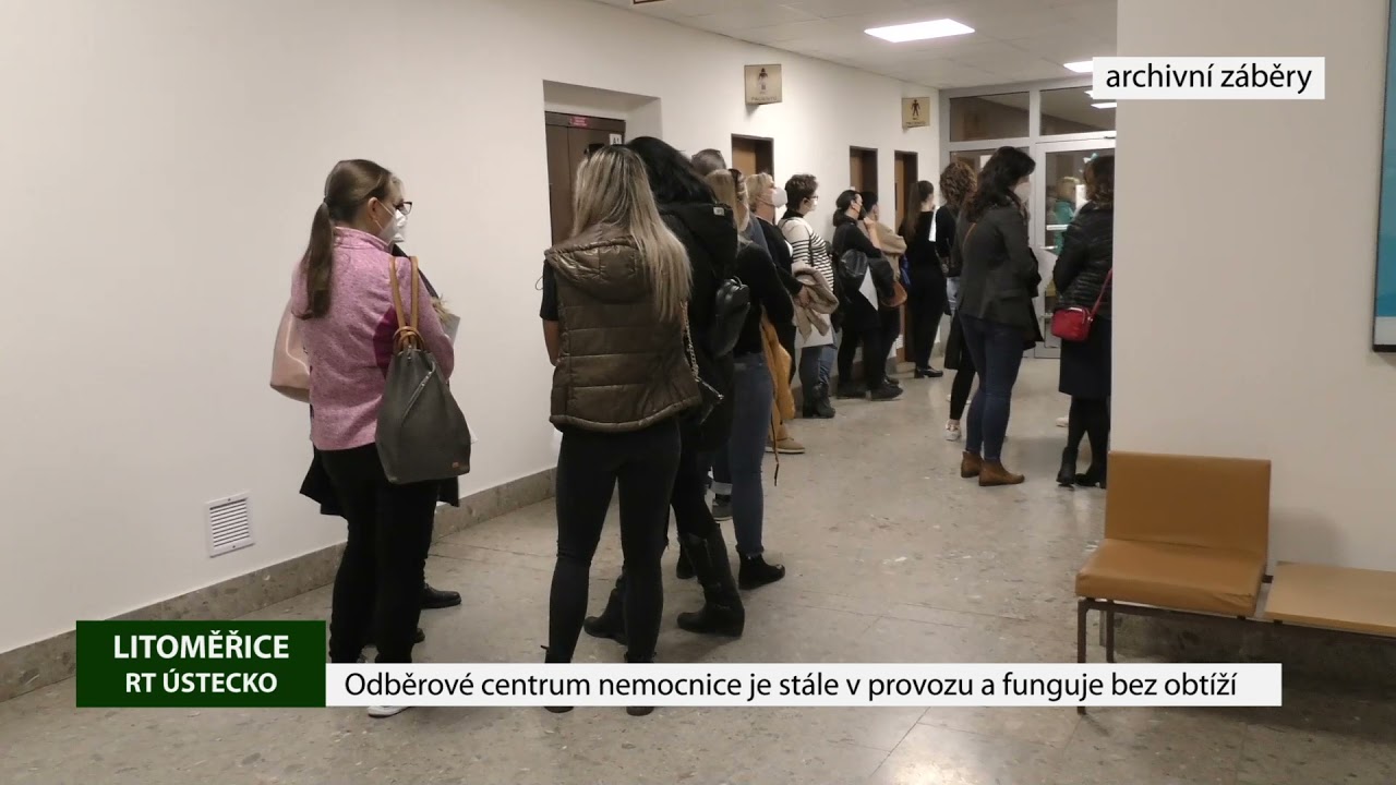 LITOMĚŘICE: Odběrové centrum nemocnice je stále v provozu a funguje bez obtíží