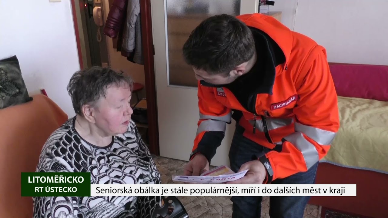 LITOMĚŘICE: Seniorská obálka je stále populárnější, míří i do dalších měst v kraji