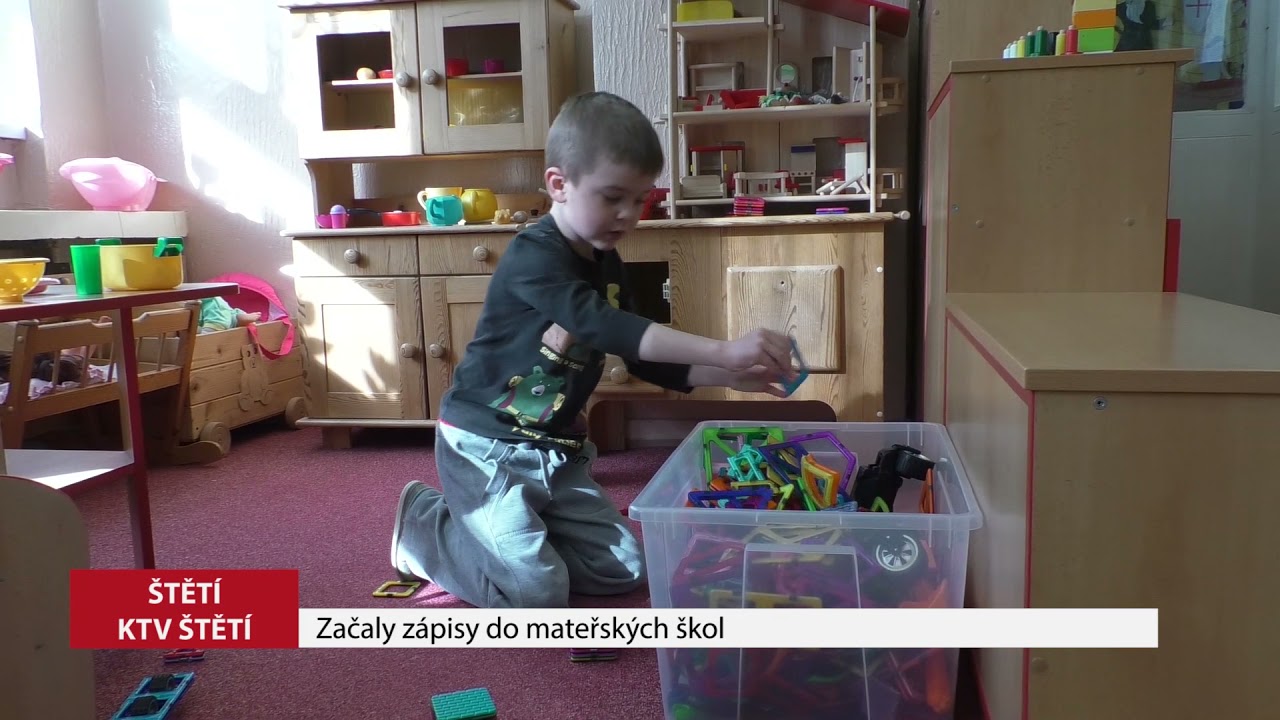 ŠTĚTÍ: Začaly zápisy do mateřských škol