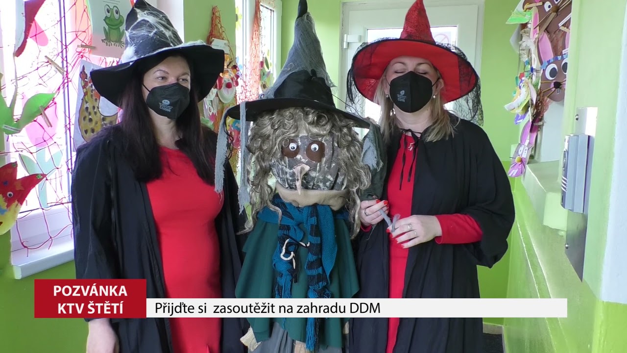 ŠTĚTÍ: Čarodějnické soutěžení na zahradě DDM