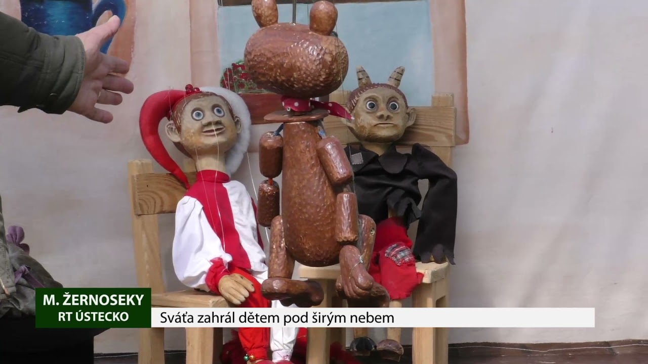 MALÉ ŽERNOSEKY: Sváťa zahrál dětem pod širým nebem