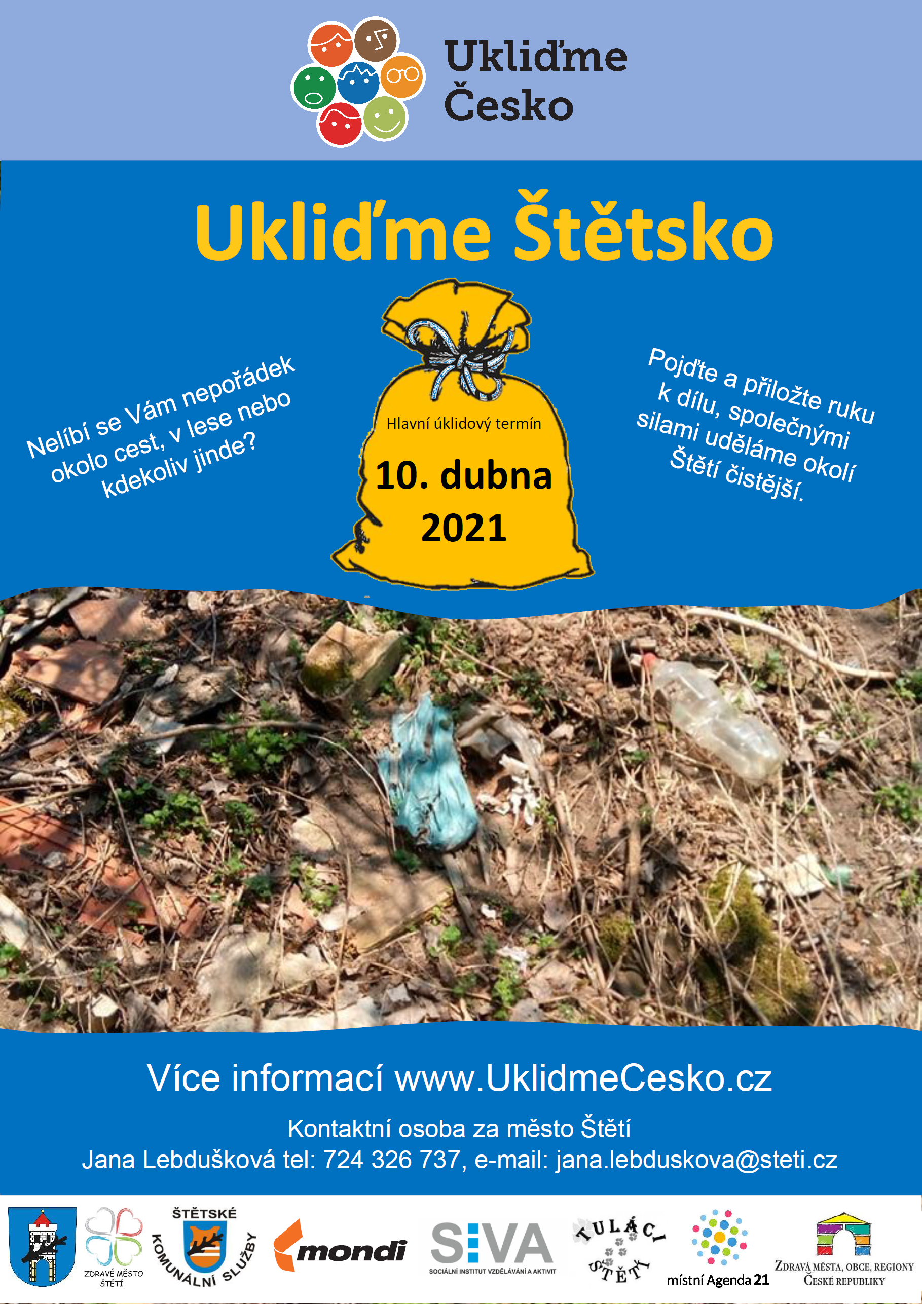 Ukliďme ŠTĚTSKO!