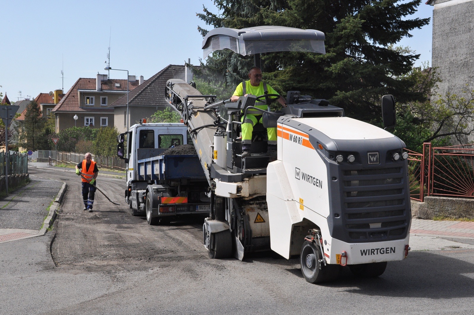Opravy litoměřické Smetanovy ulice začaly