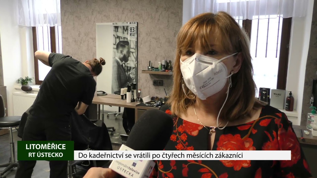 LITOMĚŘICE: Do kadeřnictví se vrátili po čtyřech měsících zákazníci
