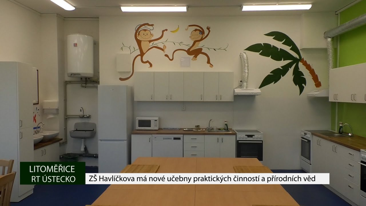 LITOMĚŘICE: ZŠ Havlíčkova má nové učebny praktických činností a přírodních věd